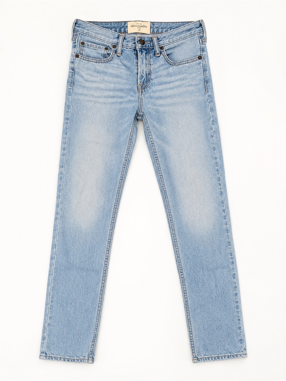 Abercrombie Kids Skinny Jeans – Boys Size 14 | Light Wash Denim